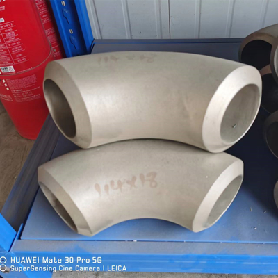Pn16 180 डिग्री पाइप कोहनी फिटिंग Asme B16.9 जल उपचार में जहाज निर्माण के लिए