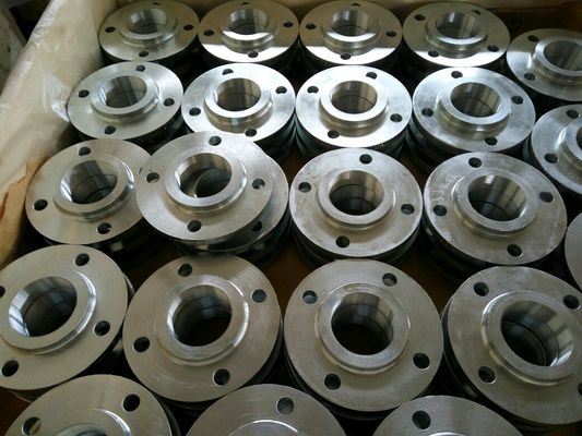 कार्बन स्टील C22.8 निकला हुआ किनारा EN1092-1 और DIN PN16-PN63 FLANGES TYPE13 पिरोया निकला हुआ किनारा