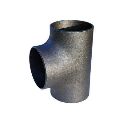 EN10204 3.1 P265GH बट वेल्डेड पाइप फिटिंग टी Astm B16.9 बेवलिंग एंड