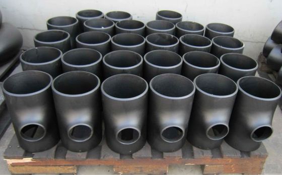 सीएस एसएस 14 '' 16 '' 18 '' बट वेल्डेड पाइप फिटिंग टी सीमलेस ब्लैक रस्ट प्रूफ ऑयल