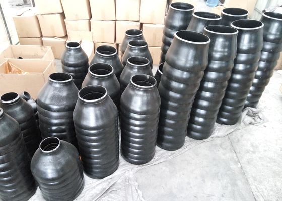 4 इंच से 72 इंच स्टील पाइप रेड्यूसर सीमलेस जस्ती बट वेल्डेड पाइप फिटिंग