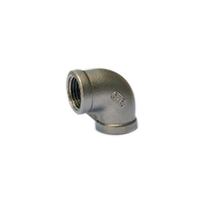 गर्म डूबा जस्ती फिटिंग ASME B16.11 ASTM A105 एल्बो कैप टी 3000LB