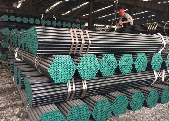 दीया 1/8 '' से 30 '' 12M कार्बन स्टील सीमलेस पाइप Astm A106 ग्रेड B Sch40 ASME B36.1
