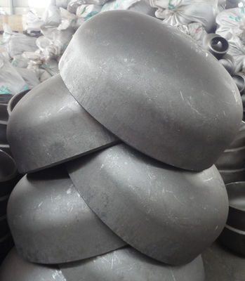 Asme B16.9 स्टेनलेस बटवेल्ड कैप्स DIN2617 JIS EN STD 4 इंच 2 इंच जस्ती पाइप कैप