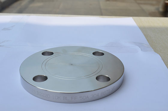 स्टेनलेस स्टील निकला हुआ किनारा ASME B16.47 ANSI B16.5 BS10 WN SLIP ON BLIND SS304 SS316