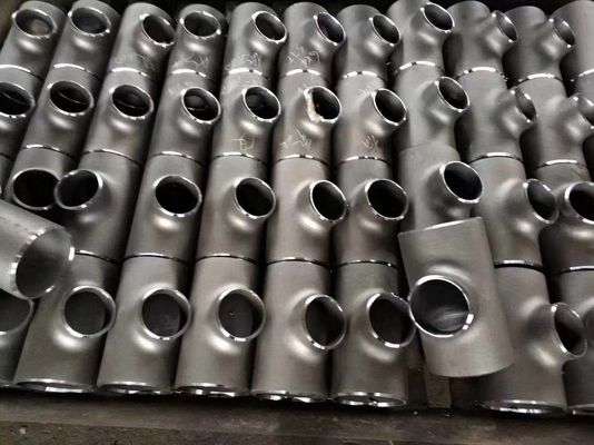 DN15 से DN600 सीमलेस पाइप फिटिंग ASME B16.9 ASTM A234 WPB एल्बो टी रेड्यूसर
