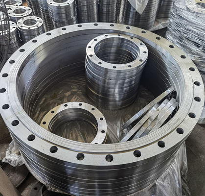 जाली S235JRG2 P245GH P250GH निकला हुआ किनारा AWWA C207-07 क्लास बी क्लास डी