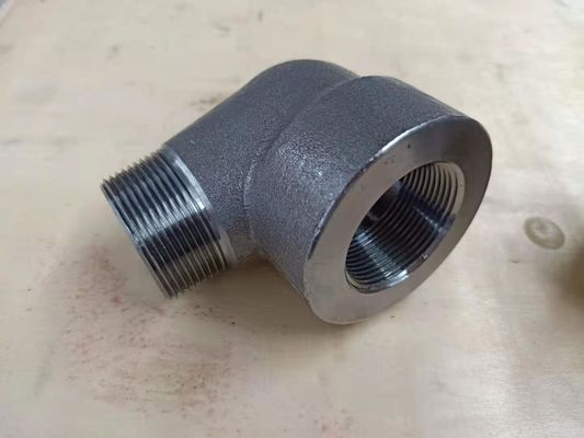 ASME B16.11 फ्रॉग्ड सॉकेट वेल्डिंग पाइप फिटिंग थ्रेडेड 9000lbs 2000lbs