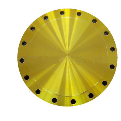 ANSI B16.5 B16.47 BLIND SORF निकला हुआ किनारा CS A105 150LBS 2500LBS WNRF पीला काला