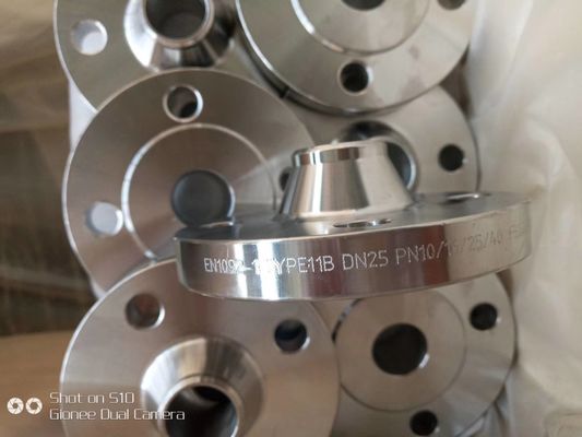 Pn16 St37.2 C22.8 Wnrf जाली इस्पात निकला हुआ किनारा DIN EN 1092-1