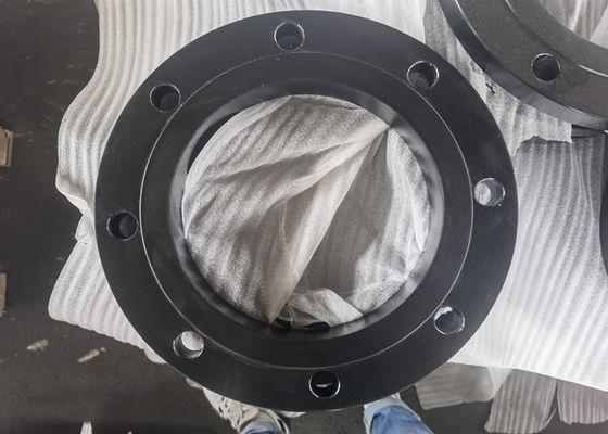 Dn200 Asme / Astm A105 स्टेनलेस स्टील 304l Flanges ब्लैक पेंट